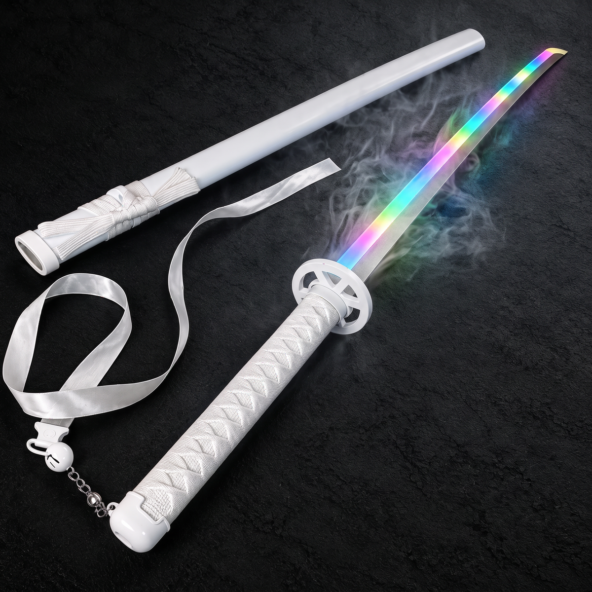 Neon Ronin "Mist-Breather" RGB LED Katana (104cm Rechargeable)